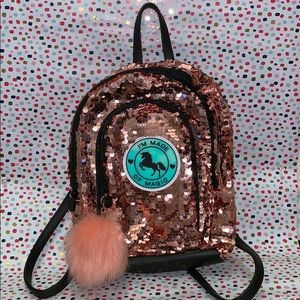 👛Girls Sequined mini backpack👛